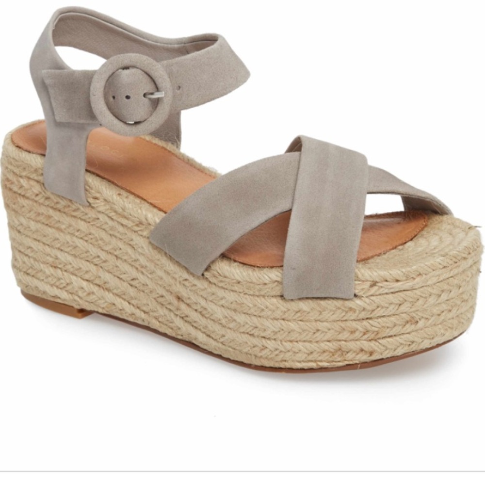 Halogen grey platform espadrilles - Picture 7 of 7